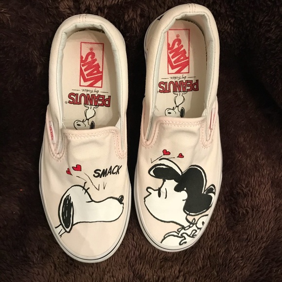 Vans Shoes - LIMITED EDT Vans X Peanuts Slip On Sneakers